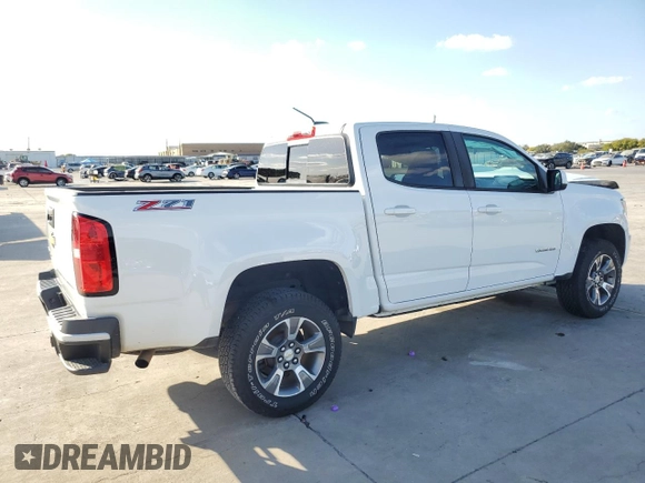 2019 Chevrolet Colorado 2WD Z71 with VIN 1GCGSDEN7K1114966, listed as a Copart auction lot 77464984 with 72,072 mi miles and Salvage Title. Bid and sale history available at carsss.com. Image 3.