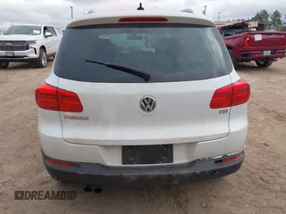2017 Volkswagen Tiguan Wolfsburg Edition with VIN WVGRV7AX5HK019734, listed as a IAAI auction lot 41391911 with 123,005 mi miles and . Bid and sale history available at DreamBid. Image 16.