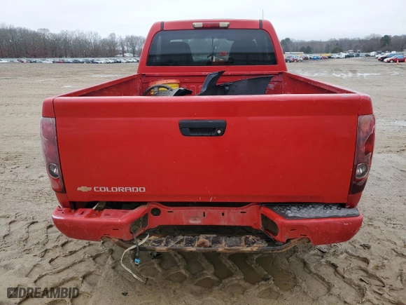2005 Chevrolet Colorado Z85 with VIN 1GCCS148758170796, listed as a Copart auction lot 85278074 with 141,687 mi miles and Clean Title. Bid and sale history available at carsss.com. Image 6.