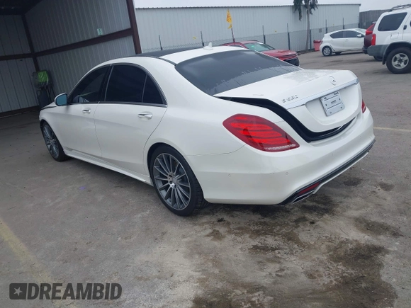 2014 Mercedes-Benz S-Class S 550 with VIN WDDUG8CB0EA054320, listed as a IAAI auction lot 41878661 with 98,825 mi miles. Bid and sale history available at carsss.com. Image 3.
