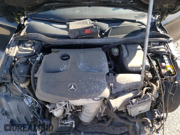 2018 Mercedes-Benz CLA with VIN WDDSJ4EB0JN555662, listed as a Copart auction lot 36854153 with 0 mi miles. Bid and sale history available at carsss.com. Image 12.