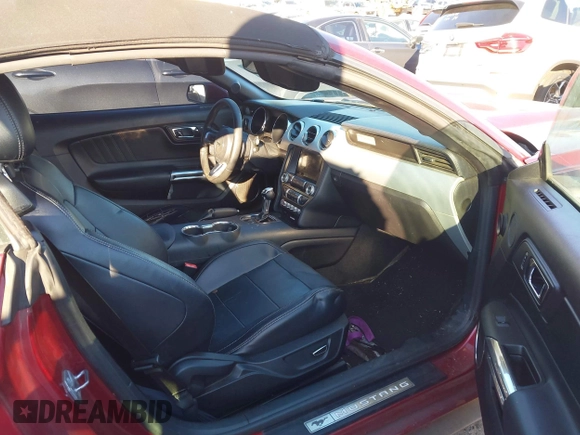 2016 Ford Mustang EcoBoost Premium with VIN 1FATP8UH1G5318686, listed as a IAAI auction lot 41578144 with 163,821 mi miles and . Bid and sale history available at carsss.com. Image 5.