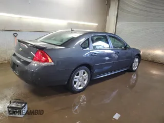2011 Chevrolet Impala LT Retail with VIN 2G1WB5EK8B1186107, listed as a Copart auction lot 49169625 with 133,869 mi miles and Salvage Title. Bid and sale history available at DreamBid. Image 3.