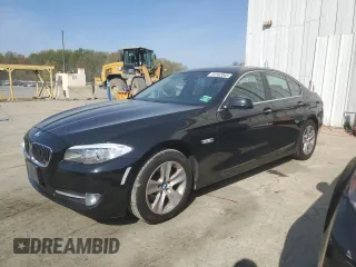 2013 BMW 5 Series 528i xDrive with VIN WBAXH5C51DD110627, listed as a Copart auction lot 54162045 with 107,830 mi miles and Clean Title. Bid and sale history available at carsss.com. Image 1.