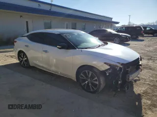 2017 Nissan Maxima S with VIN 1N4AA6AP3HC455327, listed as a Copart auction lot 81895214 with 97,632 mi miles and Non repairable. Bid and sale history available at DreamBid. Image 4.