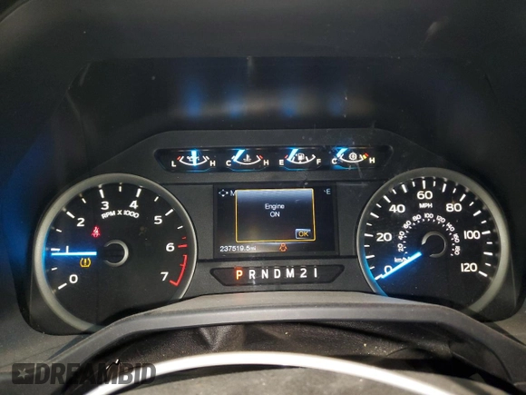 2016 Ford F-150 XLT with VIN 1FTFX1EG5GFC00414, listed as a Copart auction lot 48306845 with 237,519 mi miles and Clean Title. Bid and sale history available at carsss.com. Image 9.