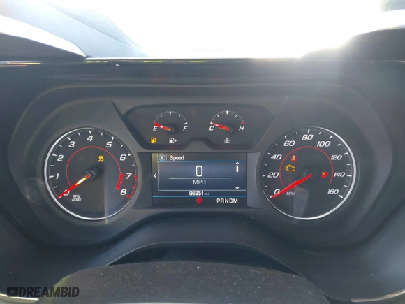 2019 Chevrolet Camaro 1LT with VIN 1G1FB1RX4K0124889, listed as a IAAI auction lot 41316708 with 96,851 mi miles. Bid and sale history available at carsss.com. Image 7.