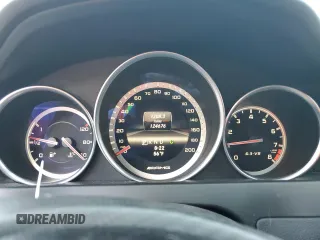 2013 Mercedes-Benz C-Class C 63 AMG with VIN WDDGJ7HB7DG057339, listed as a Copart auction lot 72917054 with 124,676 mi miles and Salvage Title. Bid and sale history available at carsss.com. Image 9.