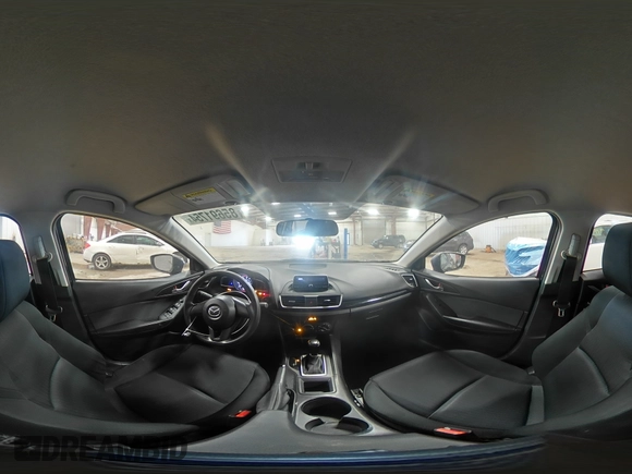 2015 Mazda 3 i SV with VIN JM1BM1T74F1241557, listed as a Copart auction lot 85691754 with 135,040 mi miles and Clean Title. Bid and sale history available at carsss.com. Image 14.