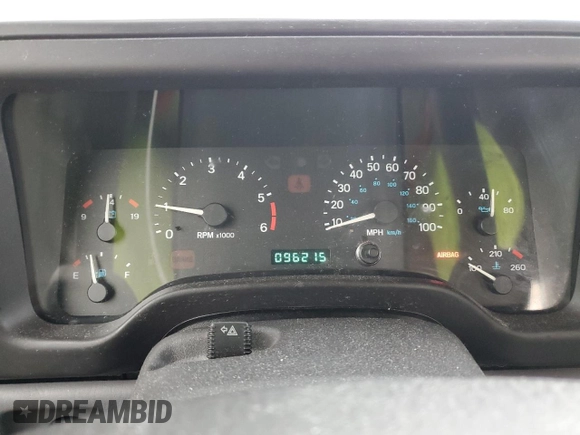 1998 Jeep Wrangler SE with VIN 1J4FY29P2WP776252, listed as a Copart auction lot 46415865 with 96,215 mi miles and Salvage Title. Bid and sale history available at carsss.com. Image 9.