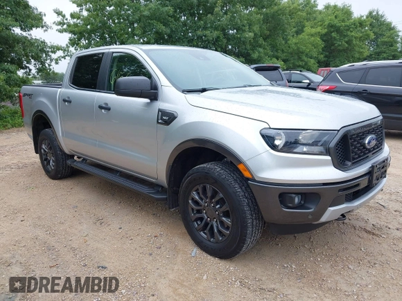 2019 Ford Ranger XL with VIN 1FTER4FH3KLA03685, listed as a IAAI auction lot 42576156 with 53,755 mi miles and . Bid and sale history available at DreamBid. Image 1.