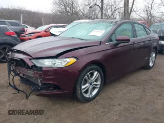 2018 Ford Fusion SE with VIN 3FA6P0H72JR202854, listed as a IAAI auction lot 41571355 with 88,182 mi miles. Bid and sale history available at carsss.com. Image 17.