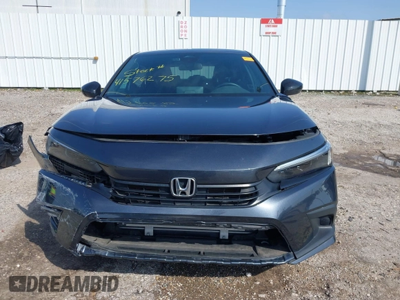 2024 Honda Civic Sport with VIN 2HGFE2F58RH526395, listed as a IAAI auction lot 41576275 with 14,692 mi miles and . Bid and sale history available at DreamBid. Image 12.