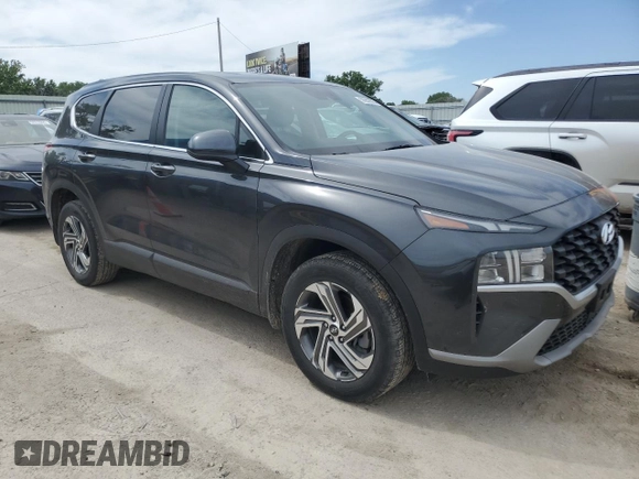2023 Hyundai Santa Fe SE with VIN 5NMS14AJ7PH576232, listed as a Copart auction lot 56902025 with 23,314 mi miles and Salvage title. Bid and sale history available at DreamBid. Image 4.