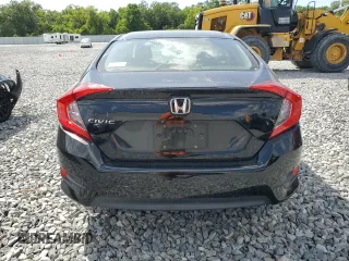 2017 Honda Civic Sedan LX with VIN 2HGFC2F5XHH575909, listed as a Copart auction lot 51292595 with 77,118 mi miles and Salvage Title. Bid and sale history available at carsss.com. Image 6.