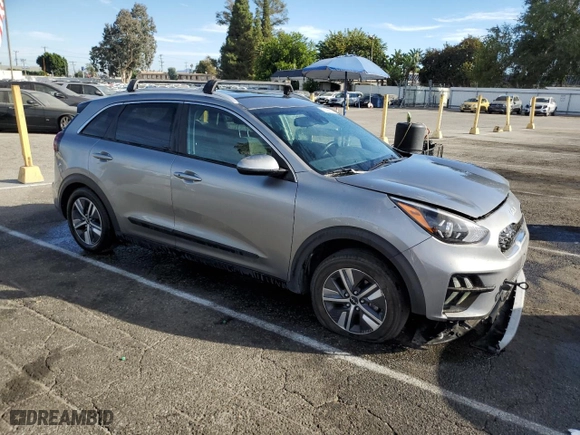 2022 Kia Niro Plug-In Hybrid LXS with VIN KNDCM3LD8N5546105, listed as a Copart auction lot 75826614 with 60,814 mi miles and Salvage Title. Bid and sale history available at carsss.com. Image 4.