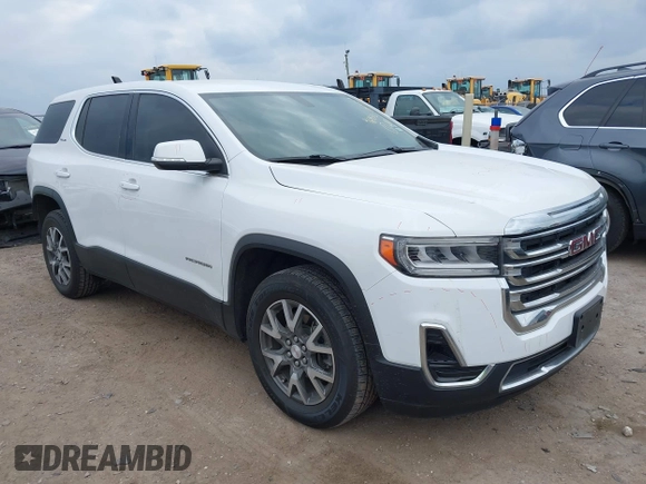 2021 GMC Acadia SLE z VIN 1GKKNKLA3MZ218806, wystawiony jako IAAI lot #41685932 z przebiegiem 82 021 mil mil oraz . Historia ofert i sprzedaży dostępna na DreamBid. Obrazek 1.