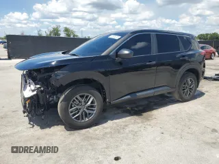 2023 Nissan Rogue S with VIN 5N1BT3AA9PC780660, listed as a Copart auction lot 60935975 with 24,561 mi miles and Salvage title. Bid and sale history available at DreamBid. Image 1.