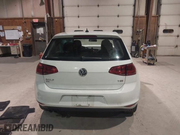 2017 Volkswagen Golf S with VIN 3VW217AU1HM040979, listed as a IAAI auction lot 41137497 with 37,400 mi miles and . Bid and sale history available at DreamBid. Image 16.