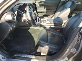 2017 Alfa Romeo Giulia Ti with VIN ZARFAECN3H7556176, listed as a Copart auction lot 48371125 with 47,520 mi miles and Salvage Title. Bid and sale history available at carsss.com. Image 7.