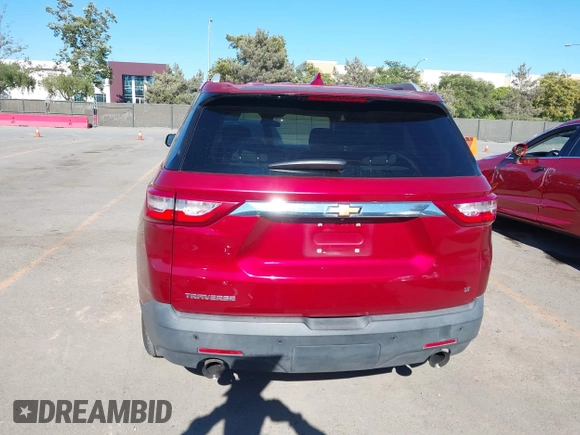 2018 Chevrolet Traverse LT Cloth with VIN 1GNERGKW0JJ105114, listed as a IAAI auction lot 42597045 with 135,682 mi miles and . Bid and sale history available at DreamBid. Image 17.