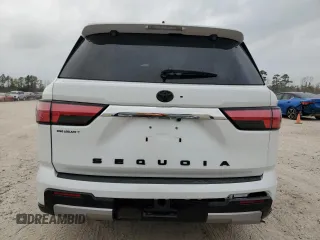 2024 Toyota Sequoia SR5 with VIN 7SVAAAAA5RX003159, listed as a Copart auction lot 45569285 with 17,581 mi miles and Salvage Title. Bid and sale history available at carsss.com. Image 6.