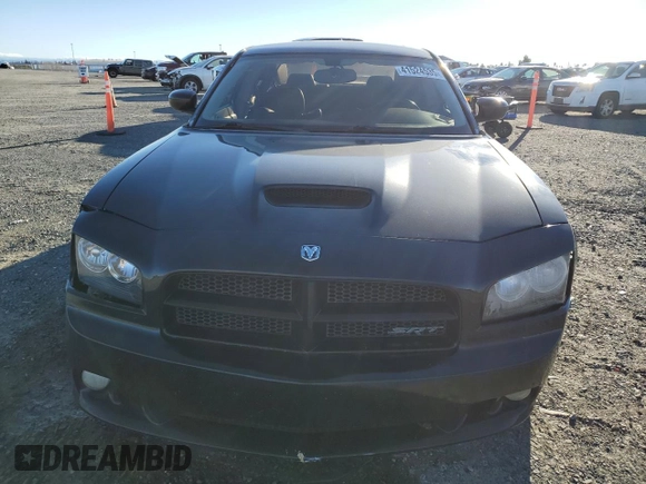 2006 Dodge Charger SRT-8 with VIN 2B3LA73W76H336981, listed as a Copart auction lot 41524535 with 102,915 mi miles and Salvage Title. Bid and sale history available at DreamBid. Image 5.