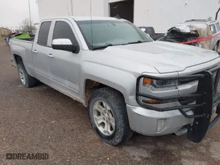 2018 Chevrolet Silverado 1500 LT with VIN 1GCVKREC6JZ379641, listed as a IAAI auction lot 41915555 with 167,472 mi miles. Bid and sale history available at carsss.com. Image 1.