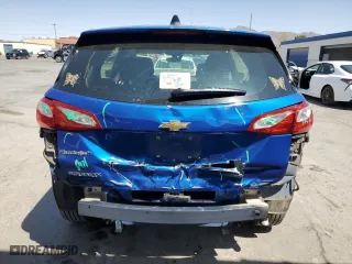 2019 Chevrolet Equinox LS with VIN 3GNAXHEV1KS626646, listed as a Copart auction lot 52212195 with 98,938 mi miles and Salvage Title. Bid and sale history available at carsss.com. Image 6.
