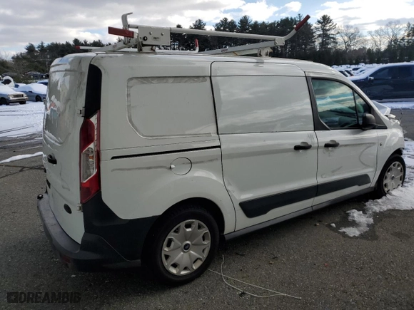 2018 Ford Transit Connect Van XL with VIN NM0LS7E77J1353110, listed as a Copart auction lot 86118114 with 0 mi miles and Salvage Title. Bid and sale history available at carsss.com. Image 3.