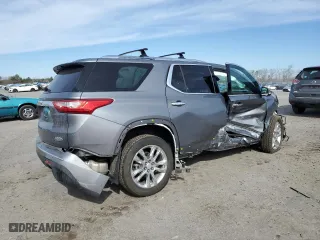 2018 Chevrolet Traverse High Country with VIN 1GNEVKKW7JJ283665, listed as a Copart auction lot 48481955 with 73,788 mi miles and Salvage Title. Bid and sale history available at carsss.com. Image 3.