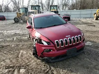 2015 Jeep Cherokee Latitude with VIN 1C4PJMCS4FW665411, listed as a Copart auction lot 49583235 with 88,121 mi miles and Clean Title. Bid and sale history available at carsss.com. Image 12.