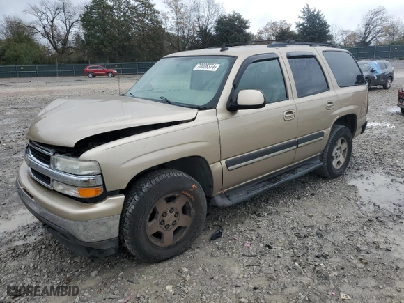 2006 Chevrolet Tahoe LT with VIN 1GNEK13T76J127298, listed as a Copart auction lot 78686374 with 221,640 mi miles and Clean Title. Bid and sale history available at carsss.com. Image 1.