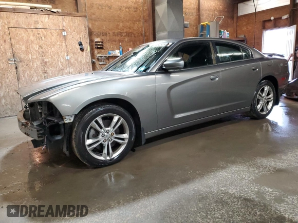 2012 Dodge Charger SXT with VIN 2C3CDXJG1CH183855, listed as a Copart auction lot 53055585 with 181,682 mi miles and Salvage Title. Bid and sale history available at carsss.com. Image 1.