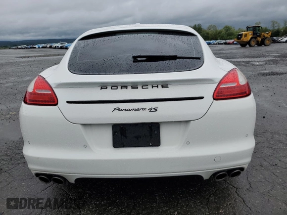 2010 Porsche Panamera S with VIN WP0AB2A71AL063808, listed as a Copart auction lot 56120525 with 46,338 mi miles and Salvage title. Bid and sale history available at DreamBid. Image 6.