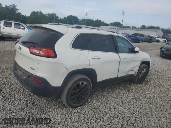 2017 Jeep Cherokee Latitude with VIN 1C4PJLCB1HW661748, listed as a Copart auction lot 58900255 with 133,498 mi miles and Salvage title. Bid and sale history available at DreamBid. Image 3.