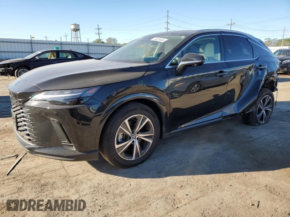 2024 Lexus RX with VIN 2T2BAMCA9RC043655, listed as a Copart auction lot 74628044 with 25,333 mi miles and Salvage Title. Bid and sale history available at carsss.com. Image 1.