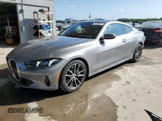 2025 BMW 4 Series 430i with VIN WBA43DA02SCT20112, listed as a Copart auction lot 43616755 with 8,031 mi miles and Clean title. Bid and sale history available at DreamBid. Image 1.