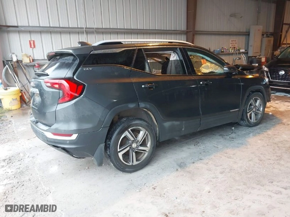 2018 GMC Terrain SLT with VIN 3GKALPEV6JL356552, listed as a IAAI auction lot 41860526 with 1 mi miles. Bid and sale history available at carsss.com. Image 4.