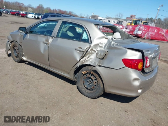 2009 Toyota Corolla with VIN 1NXBU40E09Z144942, listed as a IAAI auction lot 42051178 with 101,564 mi miles and . Bid and sale history available at DreamBid. Image 3.
