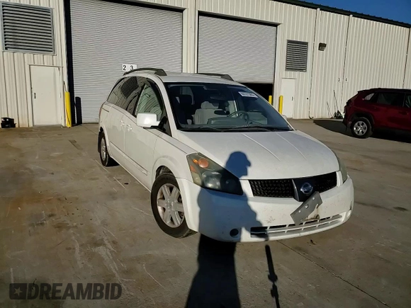 2005 Nissan Quest SE with VIN 5N1BV28U75N111275, listed as a Copart auction lot 88287365 with 0 mi miles and Salvage Title. Bid and sale history available at carsss.com. Image 12.