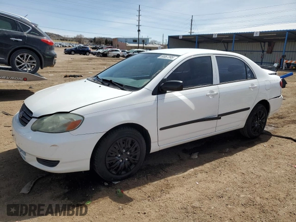 2004 Toyota Corolla CE with VIN 1NXBR32E54Z232984, listed as a Copart auction lot 50067395 with 195,836 mi miles and Salvage Title. Bid and sale history available at DreamBid. Image 1.