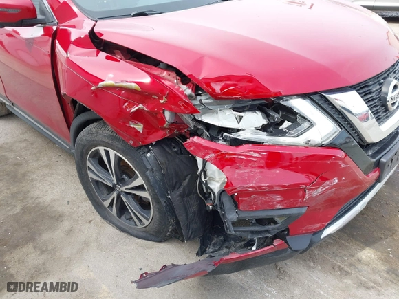 2017 Nissan Rogue SL with VIN JN8AT2MV5HW263238, listed as a IAAI auction lot 41931806 with 46,008 mi miles. Bid and sale history available at carsss.com. Image 6.
