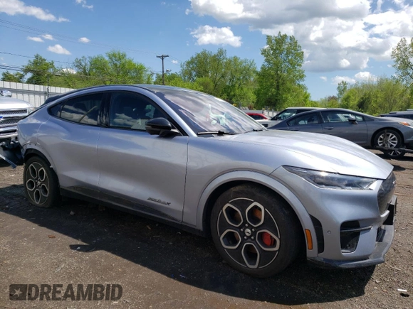 2022 Ford Mustang Mach-E GT with VIN 3FMTK4SE6NMA31440, listed as a Copart auction lot 55771295 with 29,176 mi miles and Salvage title. Bid and sale history available at DreamBid. Image 4.