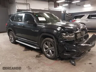 2019 Volkswagen Atlas 3.6L V6 SE w/Technology R-Line with VIN 1V2XR2CA0KC565336, listed as a IAAI auction lot 41293986 with 53,378 mi miles. Bid and sale history available at carsss.com. Image 1.
