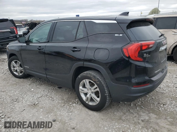 2018 GMC Terrain SLE with VIN 3GKALMEV7JL386710, listed as a Copart auction lot 50575765 with 79,272 mi miles and Salvage Title. Bid and sale history available at carsss.com. Image 2.
