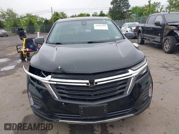2023 Chevrolet Equinox LT with VIN 3GNAXKEG8PL234974, listed as a IAAI auction lot 42363399 with 15,583 mi miles and . Bid and sale history available at DreamBid. Image 12.