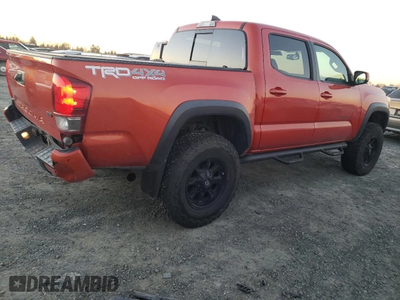 2017 Toyota Tacoma SR5 with VIN 3TMCZ5AN4HM086321, listed as a Copart auction lot 87658645 with 94,695 mi miles and Salvage Title. Bid and sale history available at carsss.com. Image 3.