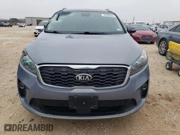 2020 Kia Sorento EX V6 with VIN 5XYPHDA57LG664562, listed as a Copart auction lot 42936555 with 86,158 mi miles and Salvage Title. Bid and sale history available at carsss.com. Image 5.