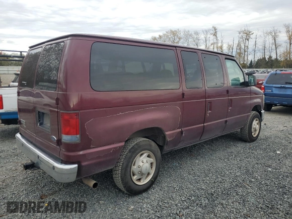 2008 Ford Econoline Passenger XL with VIN 1FBNE31L98DA53208, listed as a Copart auction lot 76157574 with 143,568 mi miles and Clean Title. Bid and sale history available at DreamBid. Image 3.